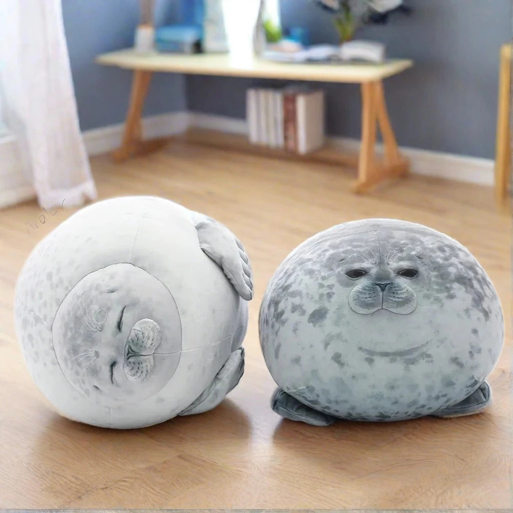 Chubby seal plush sales