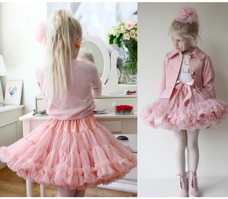 Tutu Skirts - White to Black