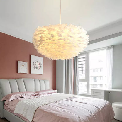 Nordic Feather Chandelier