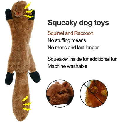 Stuffingless Dog Toy