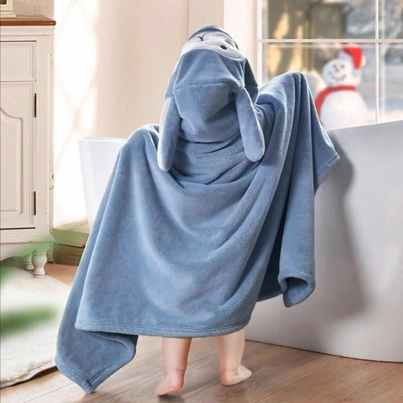 Cartoon Baby Bath Towel