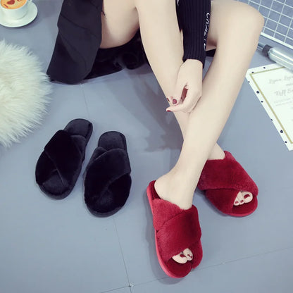 Fluffy Bridesmaid Slippers