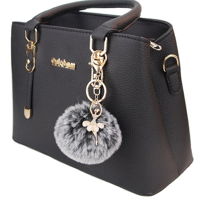 Ballerina Pompom Keychain