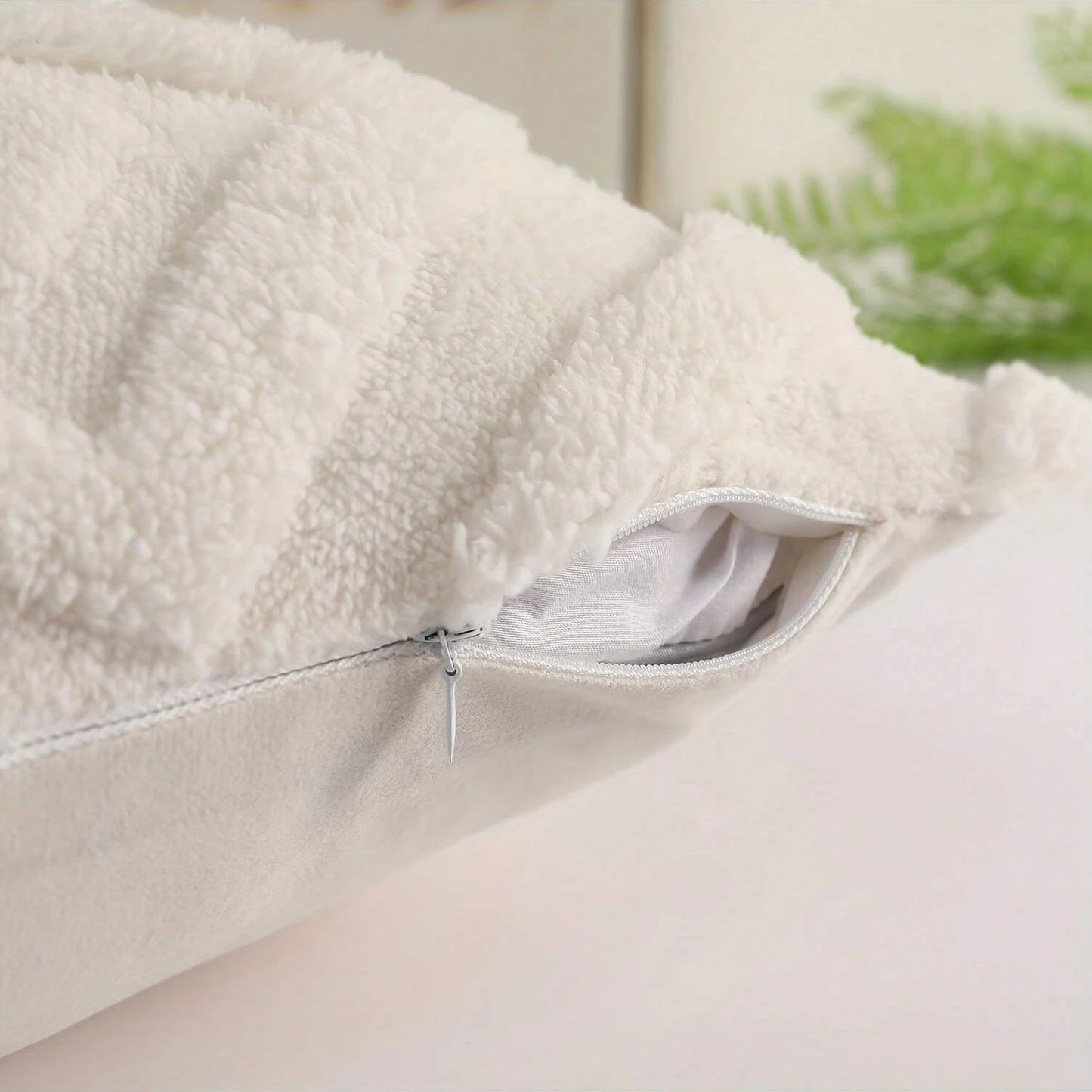 Fuzzy Plush Pillow Covers